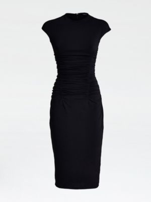 marciano ruched dress