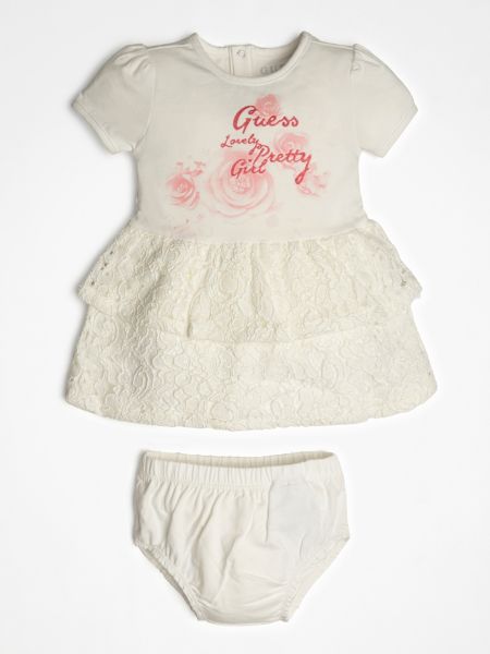 Robe Avec Jupe En Dentelle