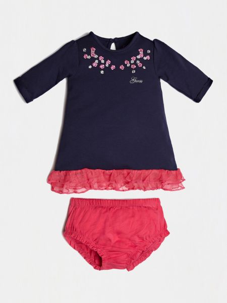 Robe En Jean A Fleurs