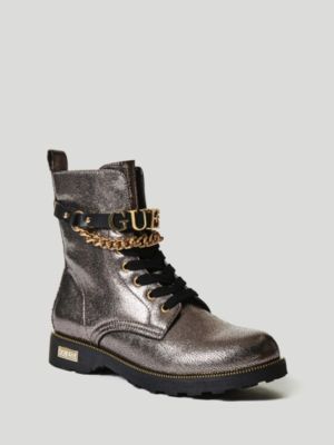 guess metallic boots
