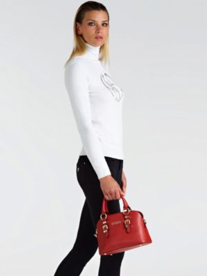 guess gracie handbag with buckles