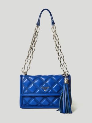 guess sandy leather crossbody bag