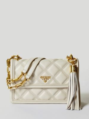 guess sandy leather crossbody bag