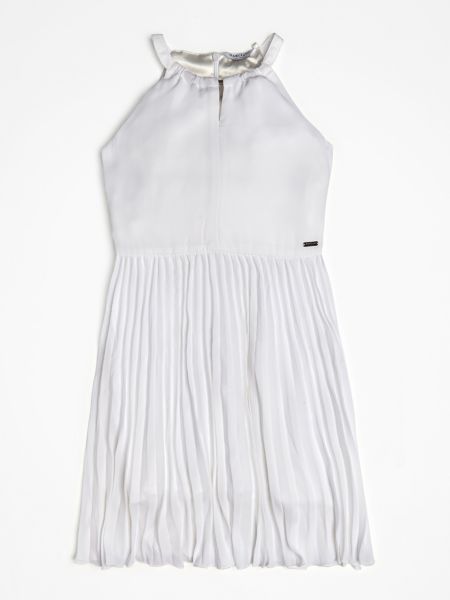 Robe Avec Jupe Plissee