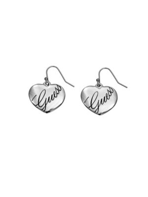 Simple Heart Pendant Earrings