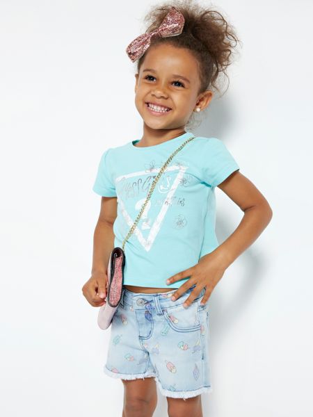 Short En Jean Imprime Glaces