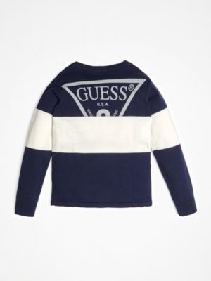 guess logo jumper