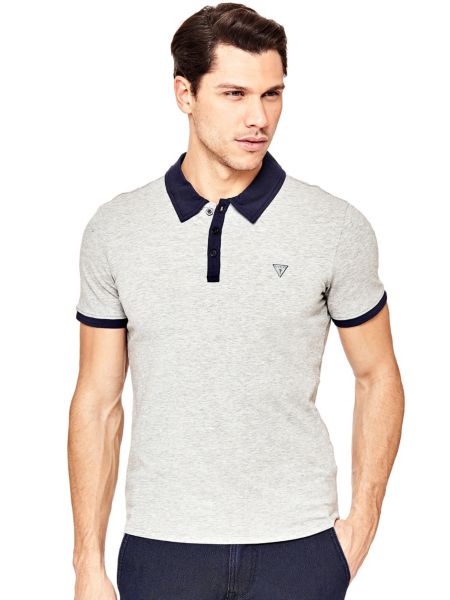 guess knit polo