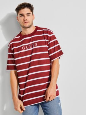 guess stripe motif