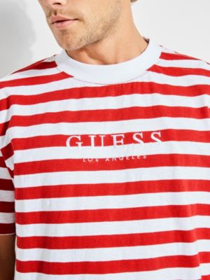 guess stripe motif