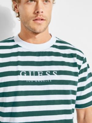 guess stripe motif