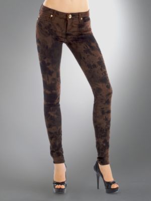 Power Skinny Rattle Black Denim