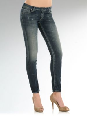 Beverly Stretch Ocean Blue Denim