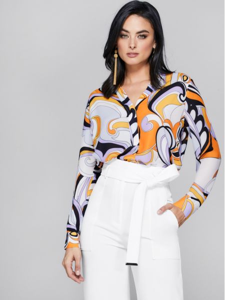 Guess Blouse Marciano Fantasieprint guess kopen in de aanbieding