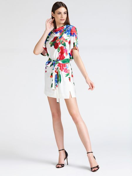 Guess Jurk Marciano Bloemenprint guess kopen in de aanbieding