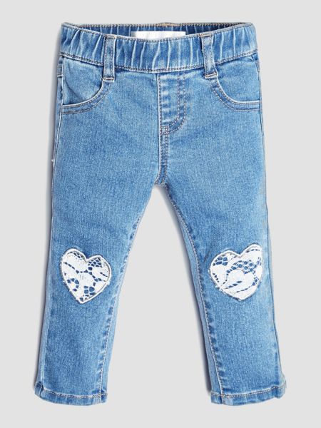 Guess Jeans In Denim Harten Kant guess kopen in de aanbieding