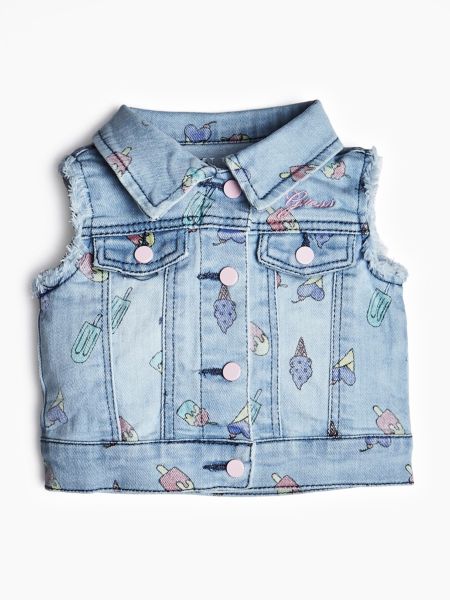 Guess Gilet Kersenprint guess kopen in de aanbieding