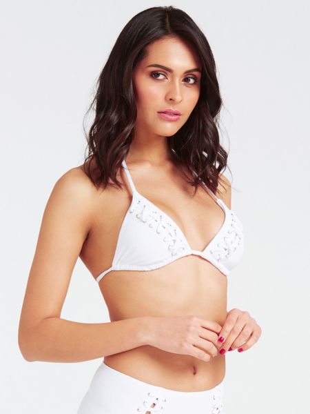Guess Bovenstuk Bikini Met Linten In De Voorkant guess kopen in de aanbieding