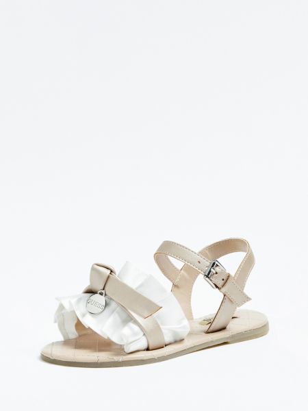 Guess Sandaal Ruches Gelamineerd Effect 35 38 guess kopen in de aanbieding