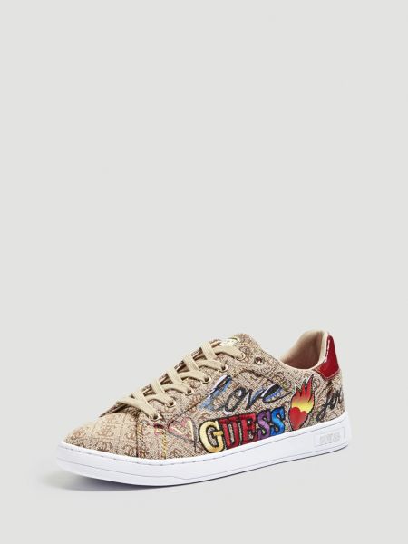 Guess Crazy Sneakers Logoprint guess kopen in de aanbieding