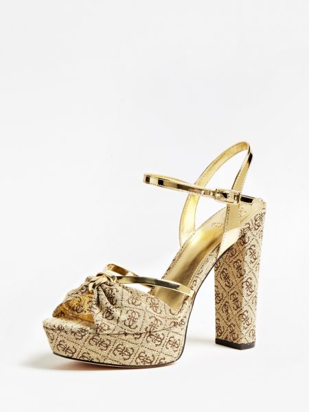 Guess Leviy Sandalen Logoprint guess kopen in de aanbieding