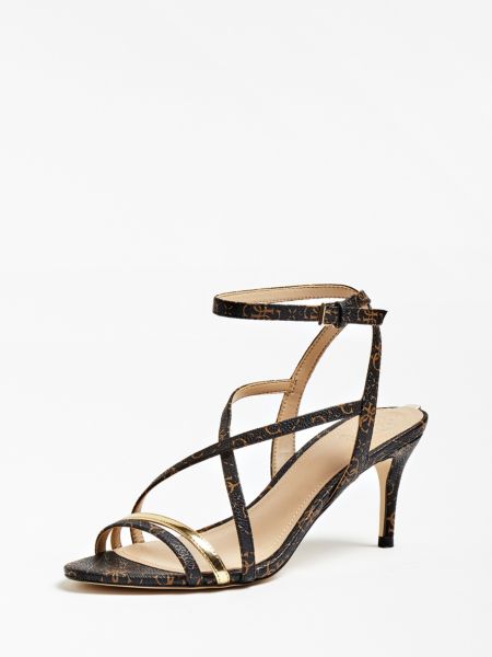 Guess Nylah Sandalen Logoprint guess kopen in de aanbieding