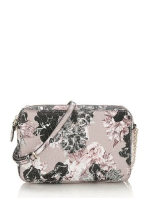 guess floral crossbody