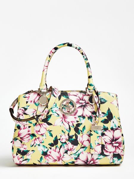 Guess Landon Handtas Bloemenprint guess kopen in de aanbieding