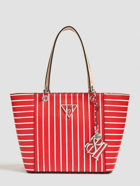 Guess Kamryn Tas Met Strepenpatroon guess kopen in de aanbieding