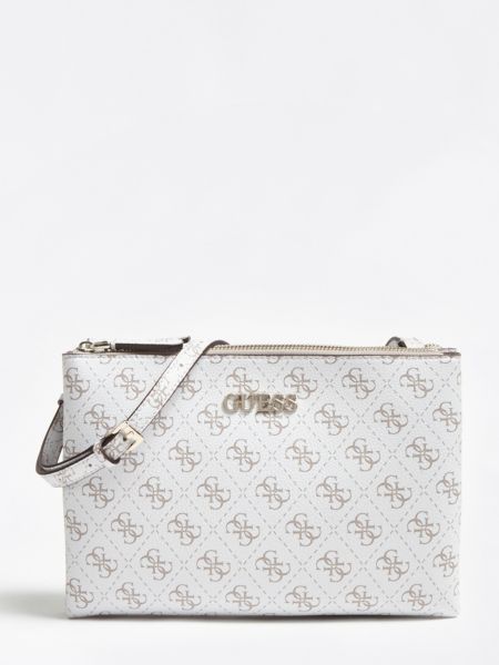 Guess Maci Minischoudertas Logoprint guess kopen in de aanbieding