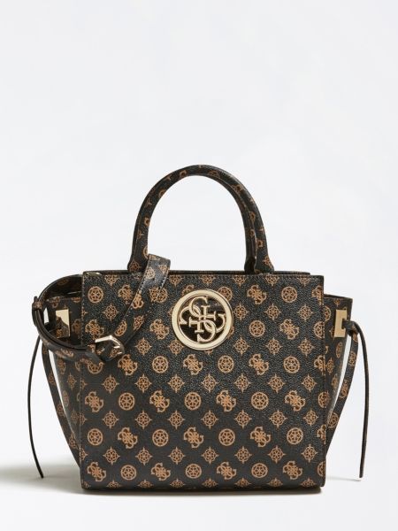 Guess Handtas Open Road Logoprint guess kopen in de aanbieding