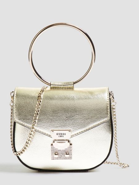 Guess Lynda Schoudertas Gehamerde Look guess kopen in de aanbieding