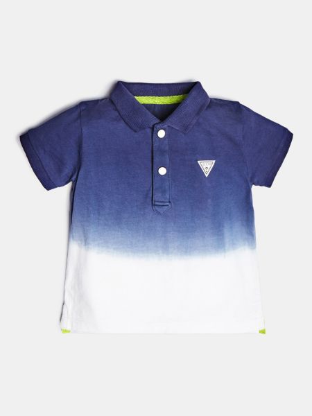Guess Polo Logoprint Achterkant guess kopen in de aanbieding