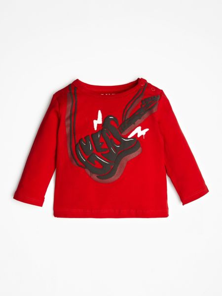 Guess T Shirt Logo Print Rubber Look guess kopen in de aanbieding