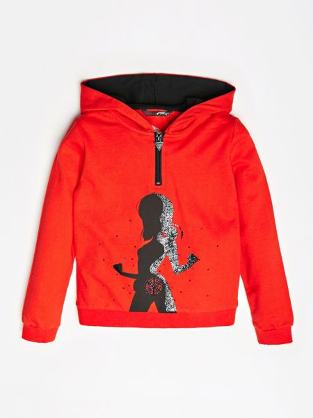 Guess Sweater Print Voorkant guess kopen in de aanbieding