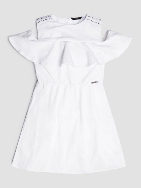 Guess Jurk Met Ruches guess kopen in de aanbieding