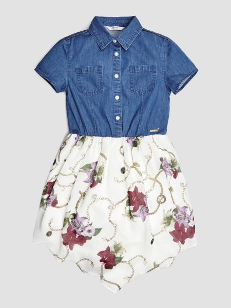 Guess Denimjurk Met Rok Print guess kopen in de aanbieding