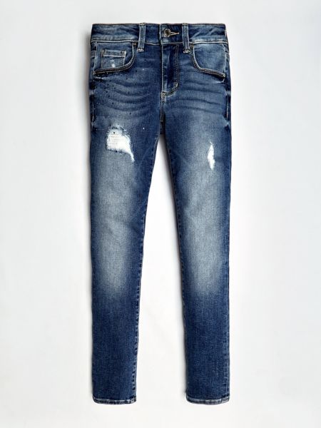 Guess Jeans In Denim Slijtageplekken Voor guess kopen in de aanbieding