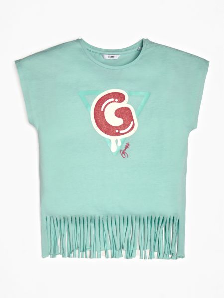 Guess T Shirt Print Glitter guess kopen in de aanbieding