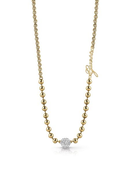 Guess Halsketting Pompom guess kopen in de aanbieding