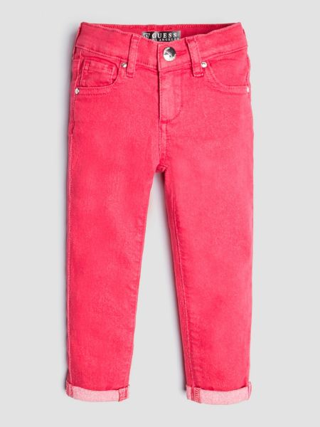 Guess Skinny Broek Met Omslag guess kopen in de aanbieding