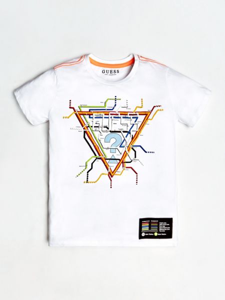 Guess T Shirt Logoprint Metro guess kopen in de aanbieding