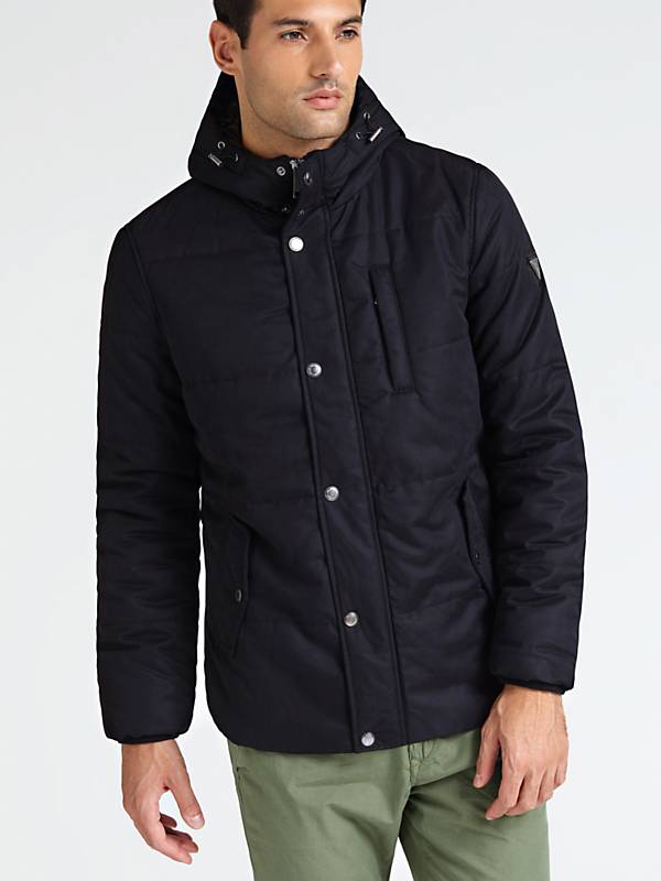 Guess CLASSIC PARKA WITH HOOD at £125 | love the brands