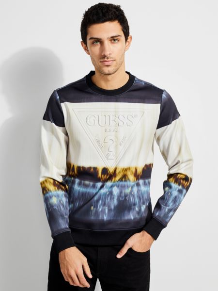 Guess Bedrukte Sweater guess kopen in de aanbieding