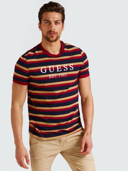 Guess T Shirt Met Logo Op De Voorkant guess kopen in de aanbieding