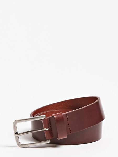 Guess Riem In Leder Logo In Relief guess kopen in de aanbieding