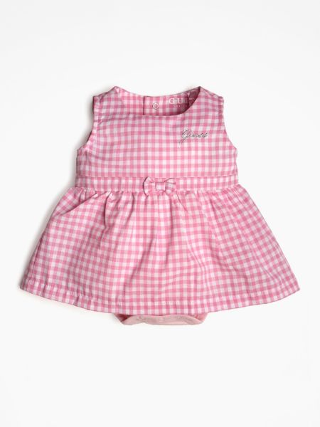 Guess Set Jurk En Haarband Ruitpatroon guess kopen in de aanbieding