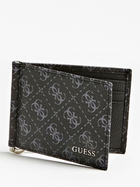 Guess Portefeuille City Logo Echt Leer guess kopen in de aanbieding