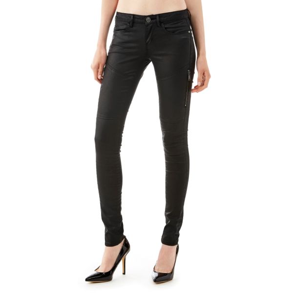 Coated-look skinny Jeans | GUESS.eu