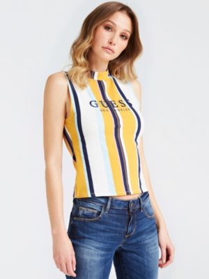 guess camiseta rayas